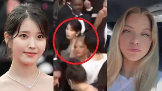 IU SHOCKING Response After She Got PUSHED at Cannes Festival by French Influencer