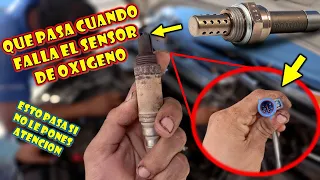 QUE PASA SI FALLA EL SENSOR DE OXIGENO - SINTOMAS DE FALLA DEL SENSOR DE OXIGENO