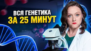 ГЕНЕТИКА ДЛЯ НОВИЧКОВ – Как понять Генетику за 25 минут? | ЕГЭ по Биологии