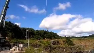Bungee Jump Chepstow 2013. (122m) 400ft