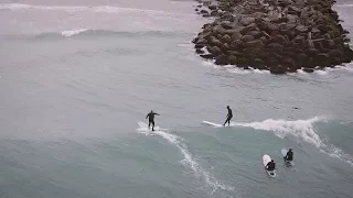 Chill October Surf Session at Westport