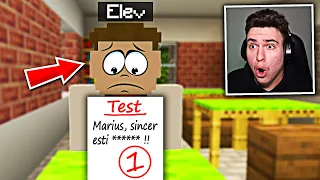 M-A ÎNJURAT.. i-am dat NOTA 2 !! (Minecraft)