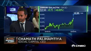 Chamath Palihapitiya: Virgin Galactic's stock looks like a software business