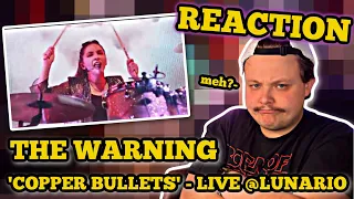 Copper Bullets - THE WARNING - LIVE at Lunario CDMX | Reaction