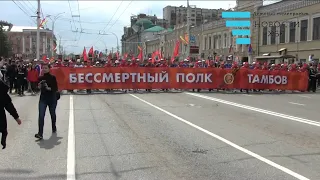 Бессмертный полк прошёл в Тамбове.