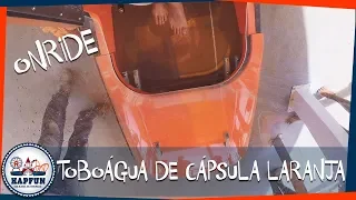 Toboágua de Cápsula Laranja Lendário (Boitatá)  - Thermas dos laranjais