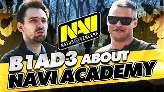 Interview with B1ad3. NAVI Academy & Esports director position