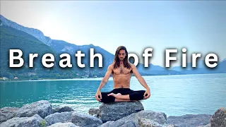 5 Minute Energizing Breathwork Routine I 3 Rounds of Breath of Fire