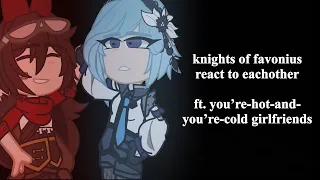 knights of favonius react to eachother || 1/2 || 6k special || sutaurufu.chr