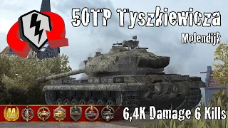 50TP Tyszkiewicza  |  6,4K Damage 6 Kills  |  WoT Blitz Replays