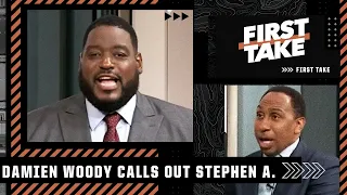 Damien Woody lays into Stephen A. over Aaron Rodgers' blowout loss to the Saints | First Take