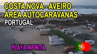 Portugal en Autocaravanas. 🇵🇹 Área en Aveiro.