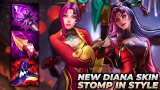 Looking hot with the NEW DIANA SKIN | Wild Rift Patch 3.0