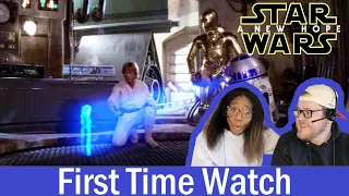 STAR WARS: EPISODE 4: A NEW HOPE (1977) | Movie Reaction | First Time Watch