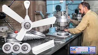 How to Make a Ceiling Fan With Amazing Process | Ceiling Fan In MEGA Factory Amazing Manufacturing