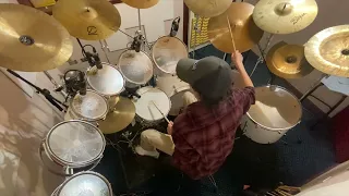 Drum Cover - In The Cage/Cinema Show/In That Quiet Earth/Slipperman/Afterglow (Medley) [Genesis]