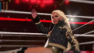 WWE 2K22 1.18 PC Mods Alexa Bliss '21 Firefly Fun House Attire vs Mandy Rose Alt Attire