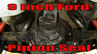 How to replace pinion seal in your Ford 9" differential