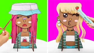 Let's Do Your Doll's Makeup and Hair! Easy Doll Transformations