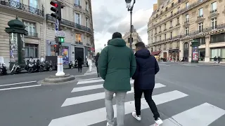 Paris, France 🇫🇷 - 4k walking video in the street | 5 feb. 2022 | #on_the_way