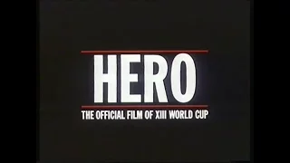 HERO: THE OFFICIAL FILM OF THE 1986 WORLD CUP - (1987) Video Trailer