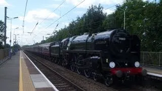 70013 oliver cromwell hauls the norfolkman railtour passed diss 02/07/11