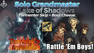 Solo Grandmaster Nightfall - Lake of Shadows (Titan: Tommy's Matchbook + Actium War Rig) [Destiny 2]