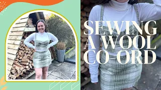 Sew a Wool Co-Ord With Me - Rose Cafe Bustier
