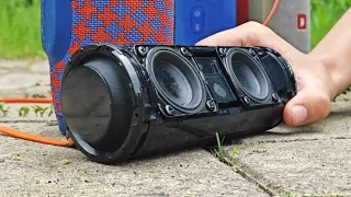 JBL Flip 4 TL Black Extreme Lfm Bass Test 100 % Vol.