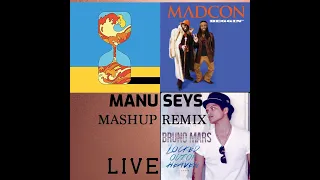 Madcon Feat Polo & Pan Feat Bruno Mars - Beggin Ani Kuni Locked Out (Manu Seys Remix Mashup Live)
