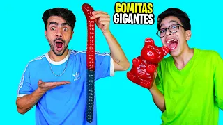 PROBAMOS LAS GOMITAS MAS GRANDES DEL MUNDO!!!