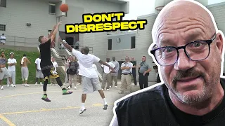 Prison Basketball with the Professor - Larry Lawton reacts