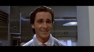 American Psycho but it's a sitcom