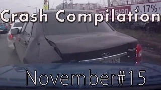 Подборка аварий и ДТП за ноябрь (15) Crash compilation November( 15 )