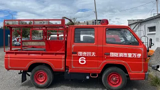 1988 Isuzu Elf 150 fire truck 🚒 W cab diesel 2.5L 10,800mi