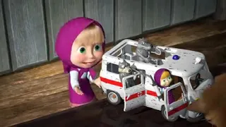 Masha and the Bear Ambulance playset from simba