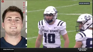 Utah State vs UConn Football 2023 Full Game