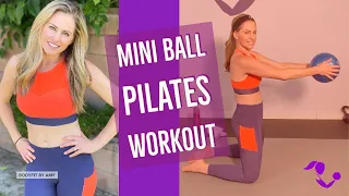 20 Minute Mini Ball Mat Pilates Workout:  At Home Full Body Workout to Strengthen and Tone