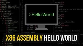 x86 Assembly - Hello World Explained