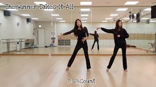 The Winner Takes It All Line Dance - Improver(Demo & Count & Story)⚘Fourth choreography👭