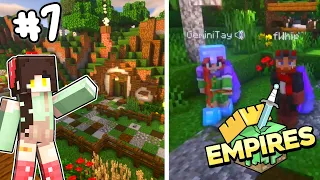 Empires SMP #7 | OUR EMPIRE HAS ITS FIRST VISITORS! | Shubble