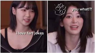 chaewon x fart jokes..?