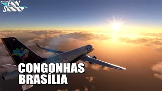 FS2020 - A32NX DEV - VATSIM / CONGONHAS → BRASÍLIA