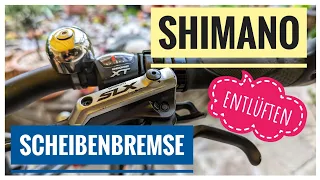 Shimano SLX Scheibenbremsen entlüften