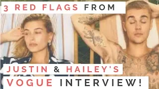 RED FLAGS: Love Lessons From Justin Bieber & Hailey Baldwin's Marriage & Vogue Interview