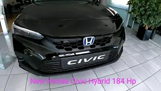 Νέο Honda Civic hybrid 184 Hp!
