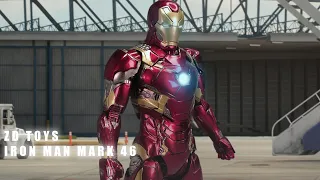 REVIEW : ZD Toys Iron Man Mark 46 | Captain America - Civil War | 中動 | 中动 | Marvel