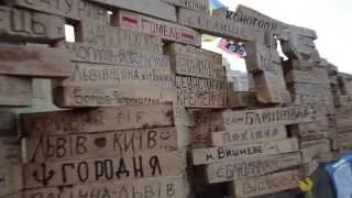 Пятое "народне віче" Стена плача и борьбы Евромайдан в Киеве 2013