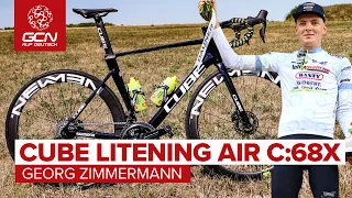 Das brandneue CUBE Litening AIR C:68X von Georg Zimmermann | Profi Rennräder