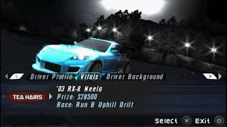 Fast & Furious Tokyo Drift PSP Gameplay with only using Trueno AE86 - #15 Suicide Mountain/Tea Hairs